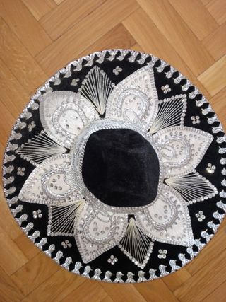 Sombrero Charro Salazar Yépe negro plata