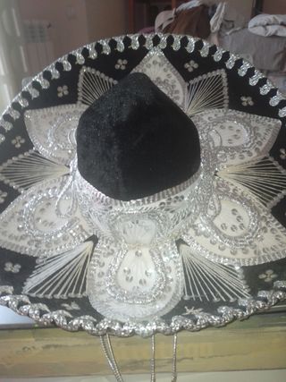 Sombrero Charro Salazar Yépe negro plata