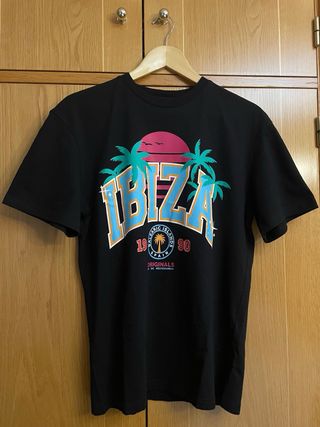 Camiseta Ibiza Jack&Jones - Negra