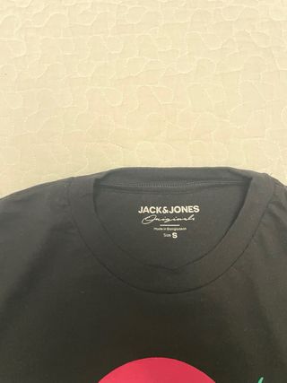 Camiseta Ibiza Jack&Jones - Negra