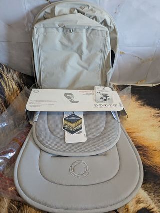 capota y colchoneta ventilada bugaboo gris Nuevo