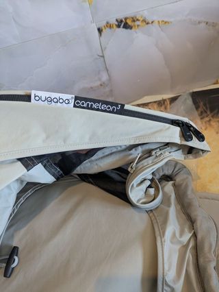 capota y colchoneta ventilada bugaboo gris Nuevo