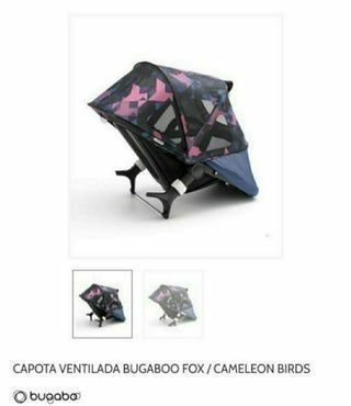 capota/colchoneta ventilada bugaboo Fox birds