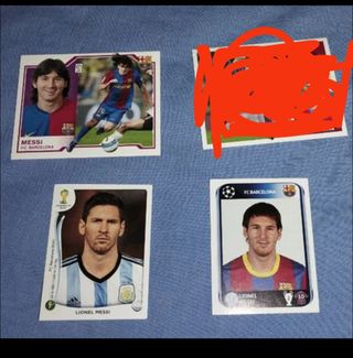 Cromos Messi FC Barcelona Argentina