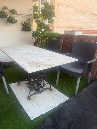 Tablero jardín mármol 