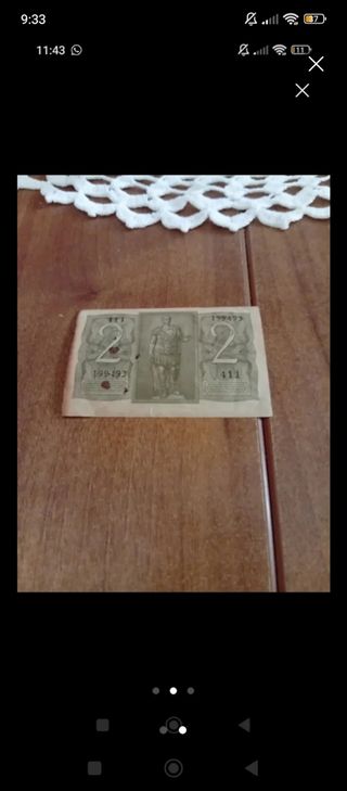 Banconota 2 Lire Italia - Collezione