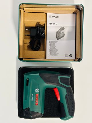 Bosch Grapadora a batería PTK 3.6 LI Nueva