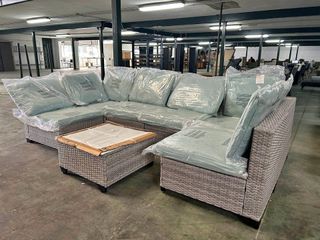 Conjunto terraza mimbre - nuevo