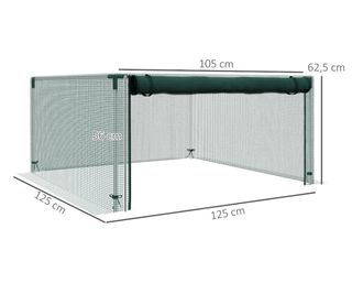 Jaula cultivo 125x125cm - Protector plantas