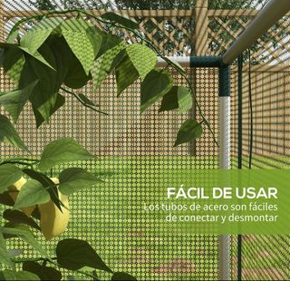 Jaula cultivo 125x125cm - Protector plantas
