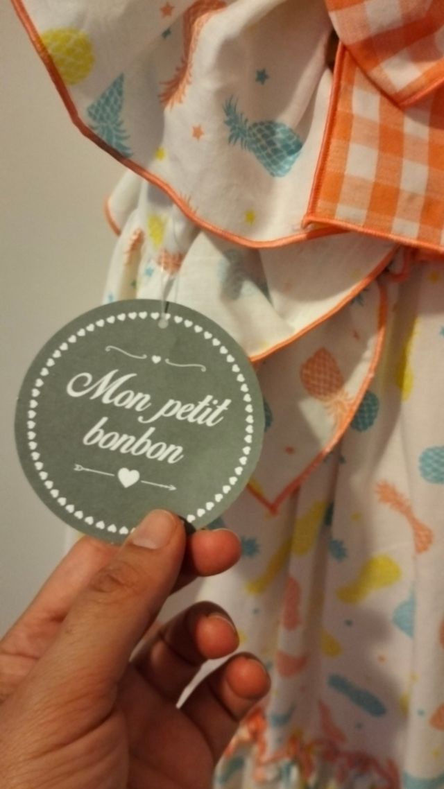 Vestido niña Mon Petit Bonbon - Talla 6
