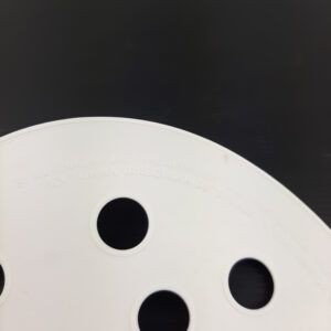 Disco pressa indumenti per centrifuga in plastica