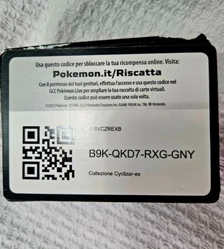 Carte Pokémon Live - 100 carte