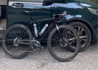 Scott Addict Contessa:Bicicleta y llantas Carbono

