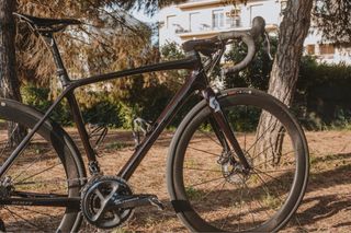 Scott Addict Contessa:Bicicleta y llantas Carbono
