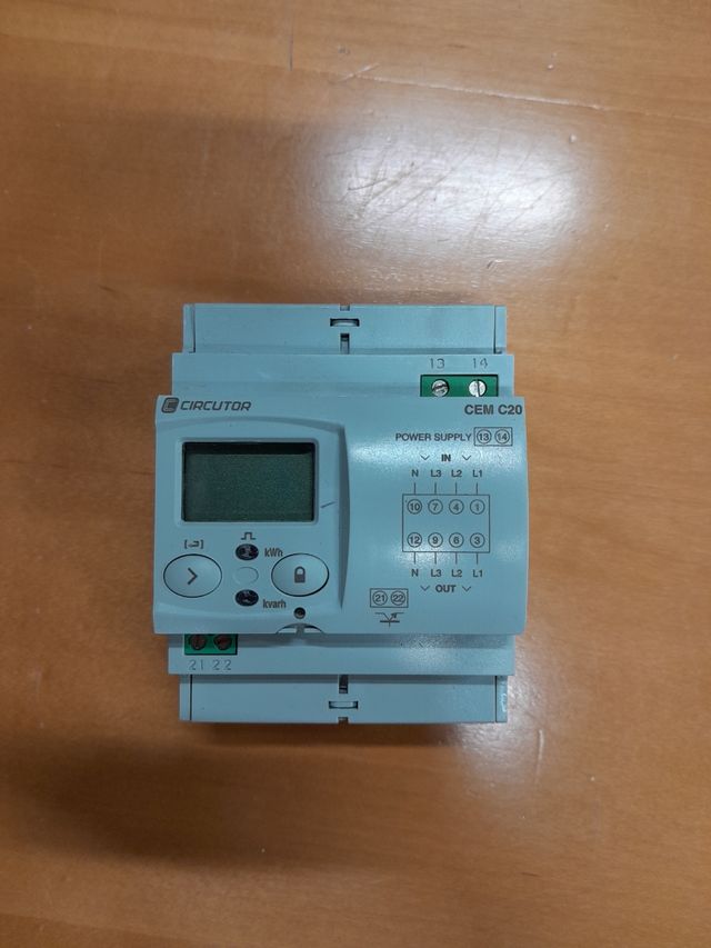 CIRCUTOR CEM C20 - Contador trifásico.