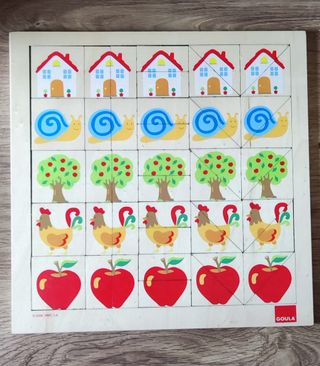 Puzzle Goula madera infantil