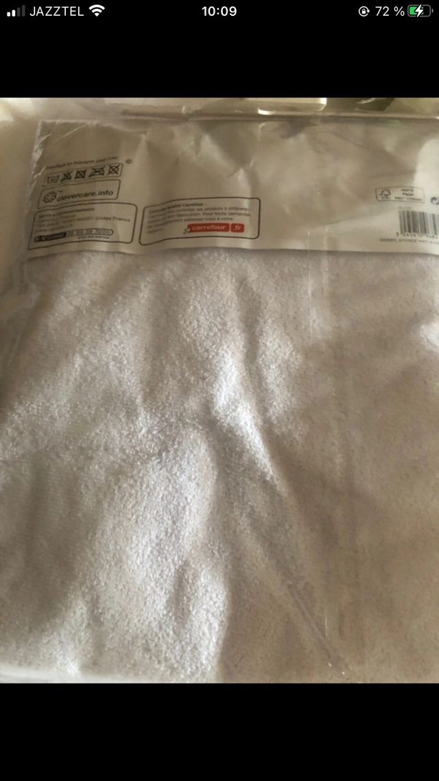 Protector colchón antiácaros 90x190