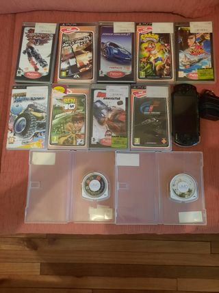 PSP - 10 giochi + 2 UMD
