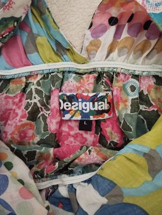 Camiseta Desigual multicolor de tirantes