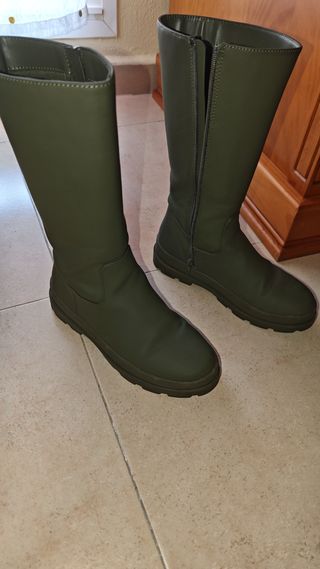 Botas Mango - Oliva - 36