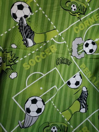 Tela loneta fútbol
