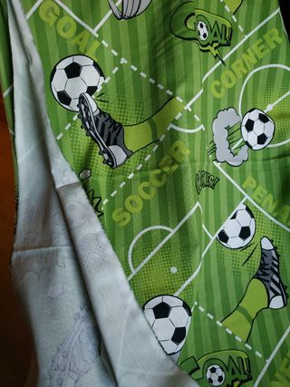 Tela loneta fútbol