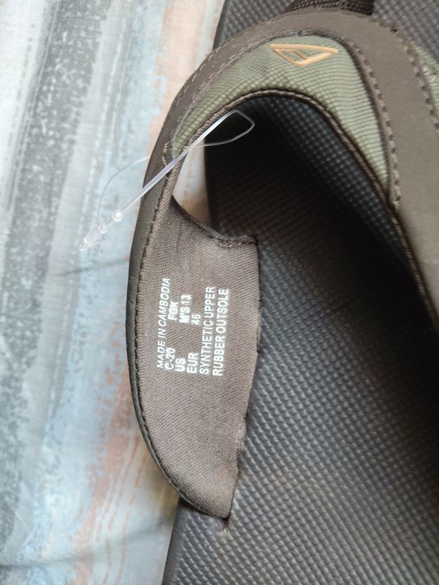 Sandalias REEF marrón-verde