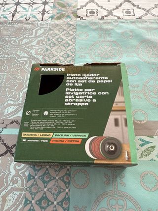 Plato pulidor lijador Parkside 125mm