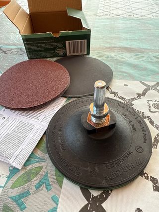 Plato pulidor lijador Parkside 125mm