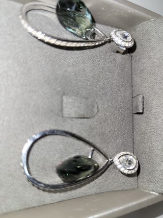 Pendientes Swarovski verdes