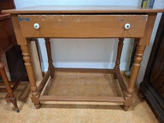 Mesa madera vintage rústica especial de 1942 aprox