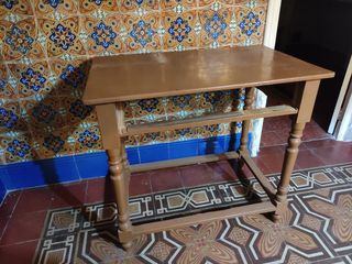 Mesa madera vintage rústica especial de 1942 aprox