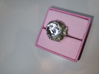 Anillo Swarovski Plata