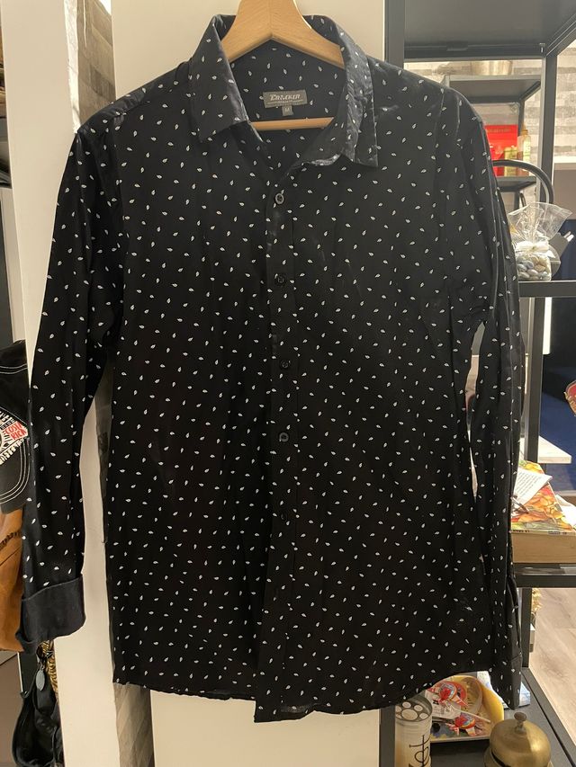 Camisa negra Crocker - Hombre M