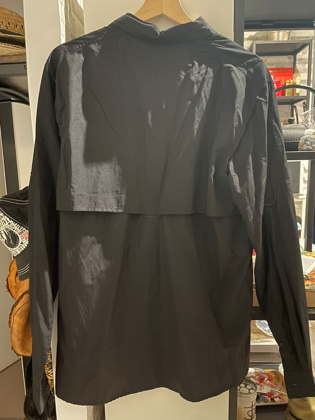 Camisa ligera Zeox negra - Hombre M