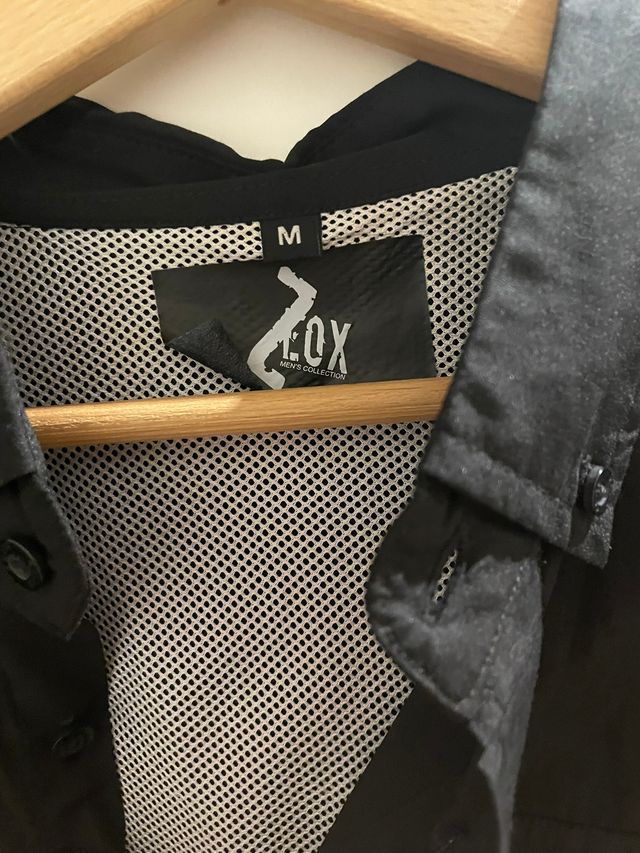 Camisa ligera Zeox negra - Hombre M