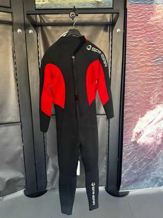 Neopreno Spinera - Rojo/Negro - Talla M