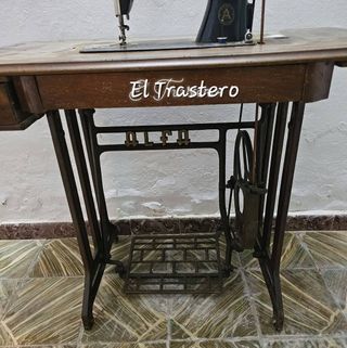 MAQUINA COSER ALFA ANTIGUA