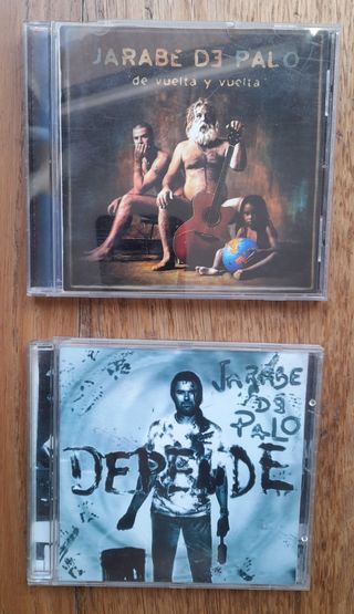 CDs Jarabe de Palo: De Vuelta y Vuelta + Depende