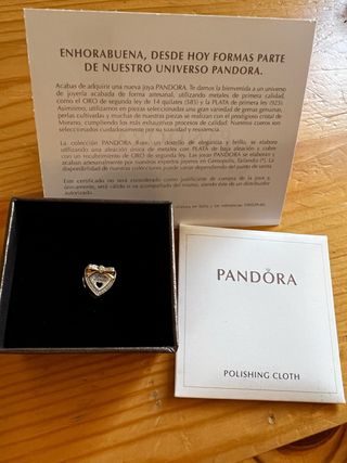 Charm Pandora edicion retirada “Just Married”