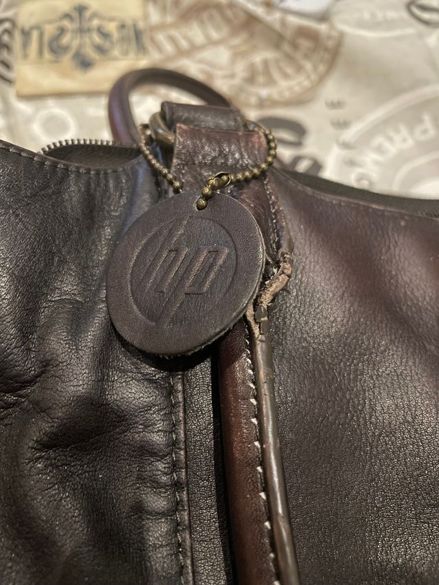 Bolsa para portátil HP marrón exterior