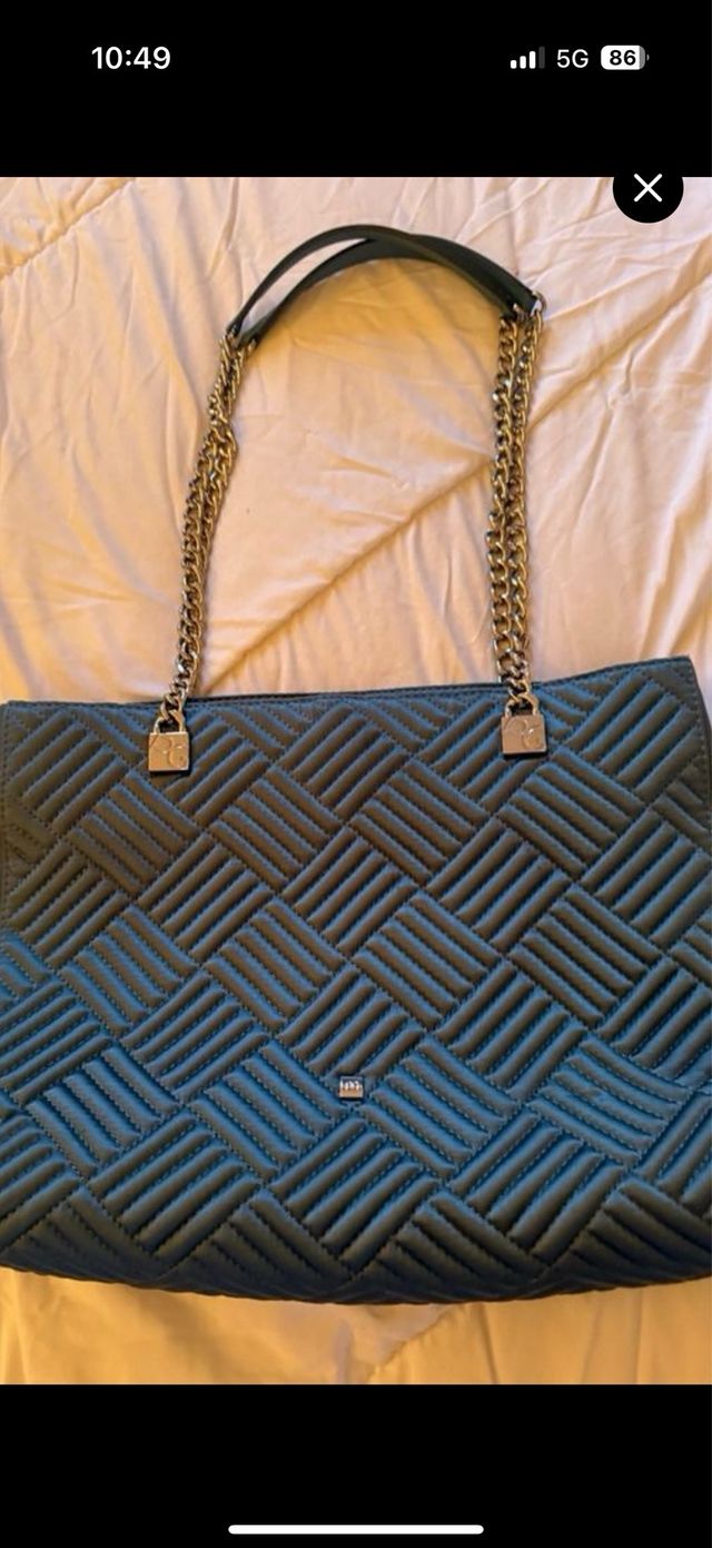 Bolso Purificación García azul verdoso