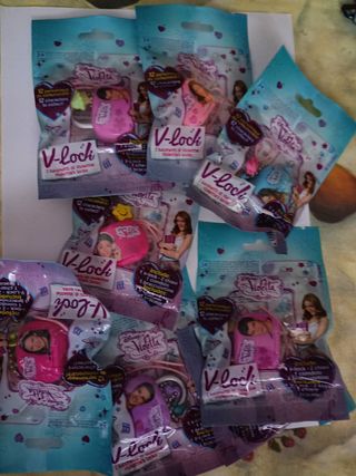 Lucchetti V-Lock Violetta tot 8 confezioni 