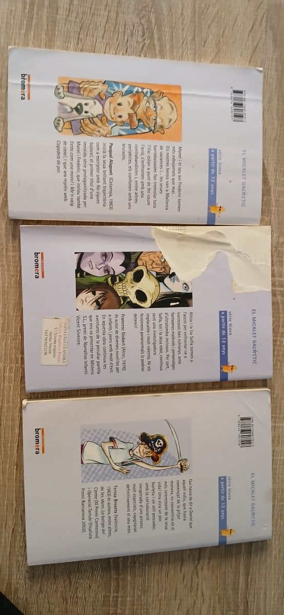 3 Libres del escritor Alcoyano  Francese Gisbert