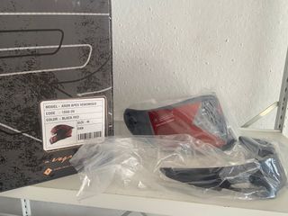 Casco Shiro Venomous Rojo VISERA OSCURA DE REGALO