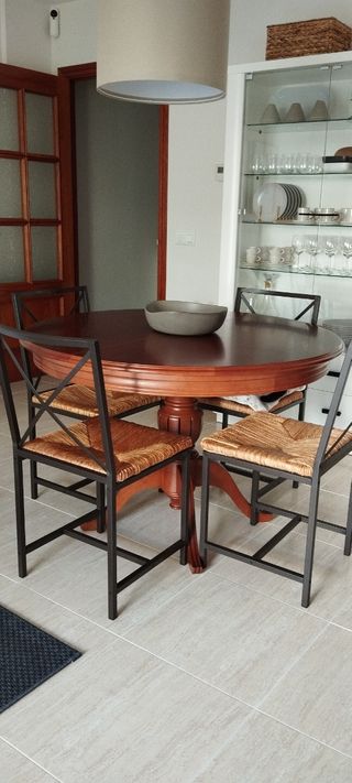 Mesa extensible madera