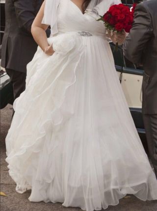 Vestido novia Pronovias talla 50