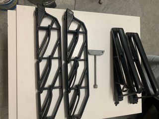 Portaesquís para 3 pares de esquís y un snowboard 