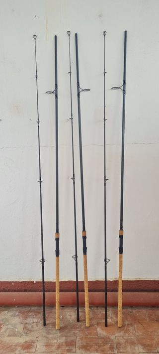 3 Cañas Wychwood 12 pies + 3 Fundas